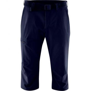 Maier Sports Jennisei Men's Outdoor Capri Pants - Water-Resistant, Quick-Drying, Breathable Fabric, Size 56, Dark Blue