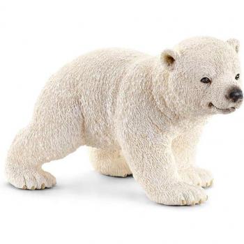 Figura de Colección Schleich de Cría de Oso Polar - Réplica Realista del Ártico