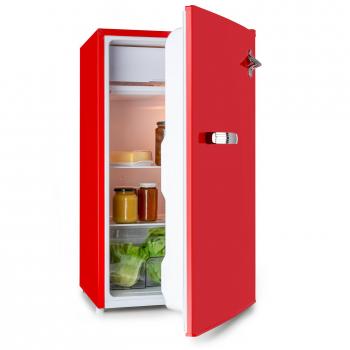 Frigorífico Klarstein Beercracker 91L con Congelador de 7 Litros y Abrebotellas