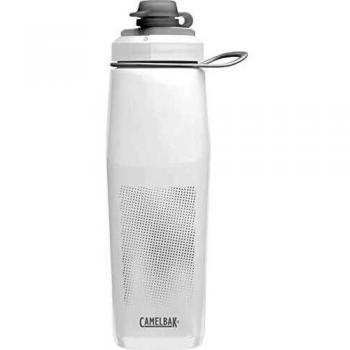 Camelbak Botella de agua unisex para adultos, color blanco/plateado, 500 ml