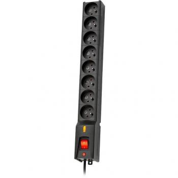 LESTAR 1966004062 Power Extension 5 m 230 AC Outlet(s) Indoor Black