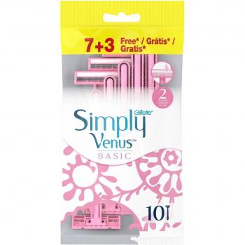 Gillette - Maquinillas depilatorias desechables Simply Venus