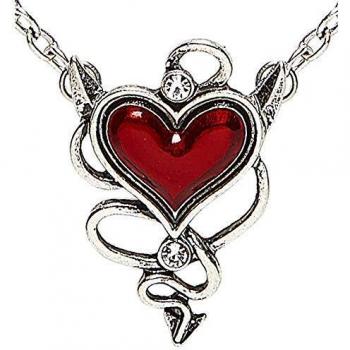 WIDMANN ? Collar Gemma Corazón diabolico Womens, rojo, talla única, vd-wdm46756