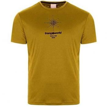 Trangoworld Arga Camiseta, Hombre, Mostaza, 2XL