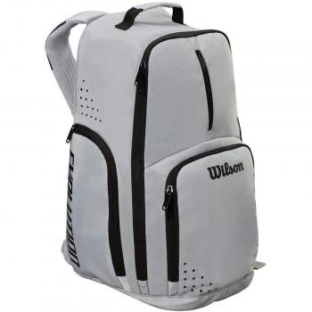 Wilson WTB18419BK Mochila de Baloncesto Evolution Incluye Compartimento para Calzado, Unisex-Adult, Gris/Negro, Uni
