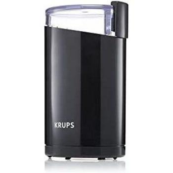 Krups F2034238 Fast Touch Molinillo de café y especias, 200 W, Plástico, Negro
