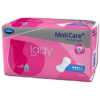Molicare Lindor Lady Compresses 5 Drops 14 units