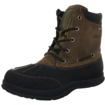 Sebago WELLS RIVERBANK MID B17103 - Botas de nieve de cuero para hombre, color marrón, talla 43.5