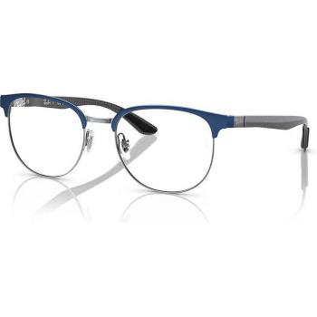 Gafas Graduadas Ray-Ban RX8422 3124 Hombre Metal Azul Transparente Geométrico