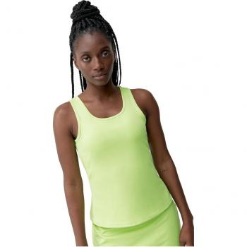Camiseta de yoga Davis lime Bright para mujer, ideal para practicar yoga con estilo