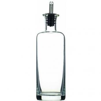WORLD OF FLAVOURS Botella para Aceite con Tapón Dosificador 450 ml, Blanco, 6.7x6.7x25 cm