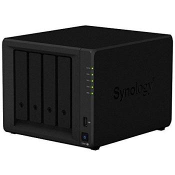 Synology DS918+ NAS Escritorio Ethernet Negro servidor de almacenamiento - Unidad RAID