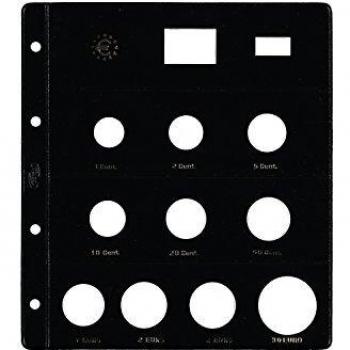PARDO 179000 - Pack de 12 fundas colección euro año 2013, 10 alojamientos claraboya
