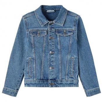 Medium Blue Denim Kids' Jeans Jacket 2722-IO
