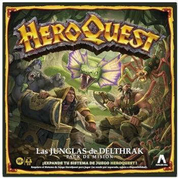 Pack de Misión Las Junglas de Delthrak - Juego de Mesa HeroQuest - Avalon Hill - 14 Años+ - Para 2 a 5 Jugadores
