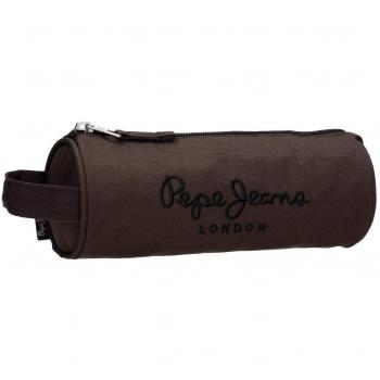 Pepe Jeans Plain Color Neceser de Viaje, 1.86 litros, Color Marrón