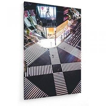 Chur cebra, Japón - 40x60 cm - weewado - Impresiones sobre lienzo - Muro de arte