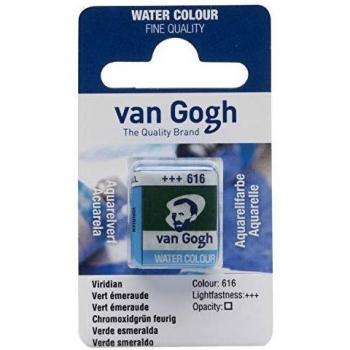 Acuarela Verde Esmeralda 1/2 Godet Van Gogh