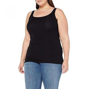 Only Cartime Tank Top Noos Camiseta sin Mangas, Negro
