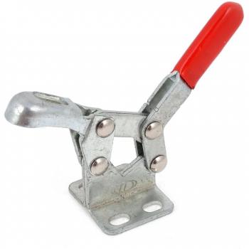 Sourcingmap a14052800ux0055 - 13009 30 Kg 66 Lb Capacidad U-Shaped Bar Brida Base Vertical Toggle Clamp