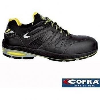 Cofra 19160-001 - Zapatos de seguridad rapidez s1p src 19160 nueva trotar, transpirable, negro, negro
