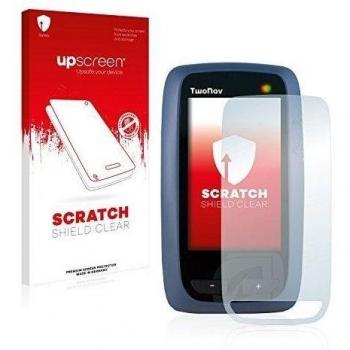 upscreen Protector Pantalla Compatible con CompeGPS TwoNav Anima Película Protectora – Transparente, Anti-Huellas