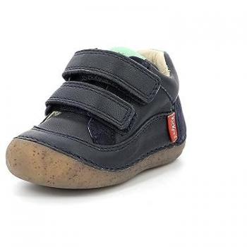 Zapatilla Deportiva Velcro Bebé Niña Kickers SOSTANKRO Azul Talla 30
