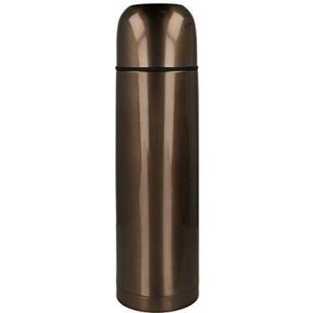 Metaltex Universe Termo Doble Pared, Acero, Marrón, 1 Litro