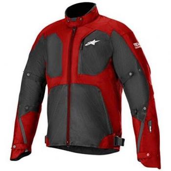 Alpinestars Chaqueta moto Tailwind Air Waterproof Jacket Tech-air Compatible Red Black, Negro/Rojo, L