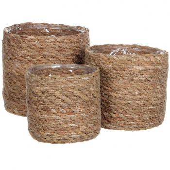 Cesto modelo Atlantic - Set de 3 piezas