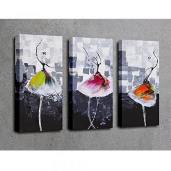 Wallity UC033 Cuadro Decorativo Lienzo Madera Multicolor 66x45cm
