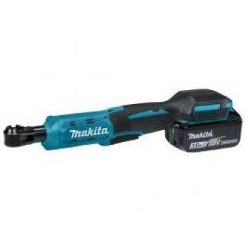 Llave de Carraca Angular Makita DWR180RF 18V LXT 47.5Nm con Batería de 3Ah y Cargador en Mbox