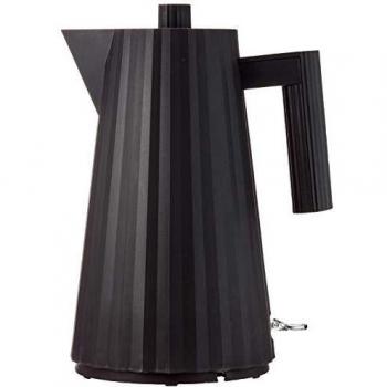 Alessi Plissé | MDL06 B - Hervidor eléctrico de resina termoplástica, color negro