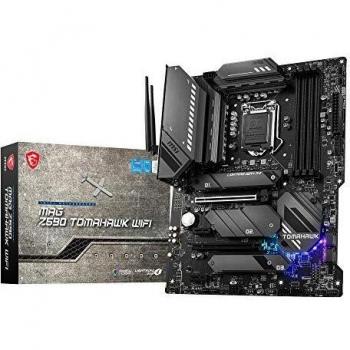 MSI MAG Z590 TOMAHAWK WIFI Placa Base Gaming ATX - Soporta Procesadores Intel Core de 11th Gen, LGA 1200 - Mystic Light, 60A VRM, DDR4 Boost