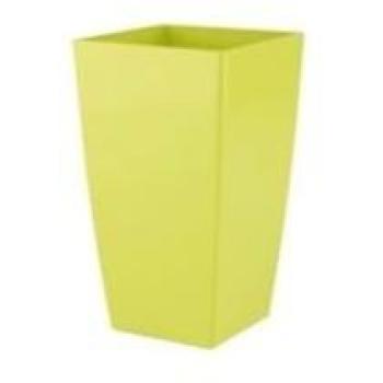 Maceta Cuadrada de Polipropileno Artevasi Pisa 40 cm Color Tortora