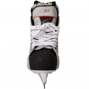 Nijdam – Patines de Hockey sobre Hielo para Hombre Hardboot, Color - Silber Schwarz Rot, tamaño 42