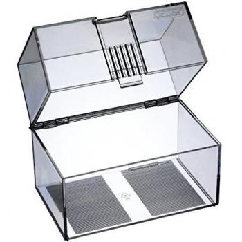 Fichero A7 Herlitz, plástico transparente, capacidad para 300 tarjetas, formato DIN A7 horizontal