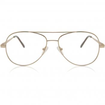 Pilot Full Rim Metal Kids' Prescription Glasses Online Gold Size 54 - Blue Light Block Available - SmartBuy Kids