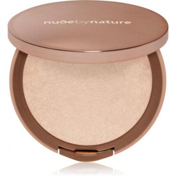Nude by Nature - Flawless Pressed Powder Base de Maquillaje Compacto en Polvo Tono W2 Ivory 10 g BB Brush