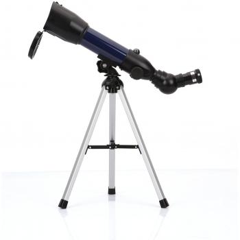 Geertop AZ Telescopio refractor astronómico 360X50 mm con trípode de mesa y brújula, para niños. Observar el cielo y observar pájaros