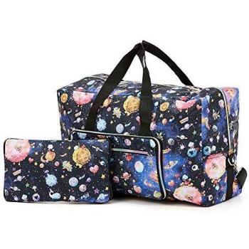 Arxus Bolso Grande de Viaje Plegable en la Bolsa de Viaje con Equipaje y Correa para el Hombro