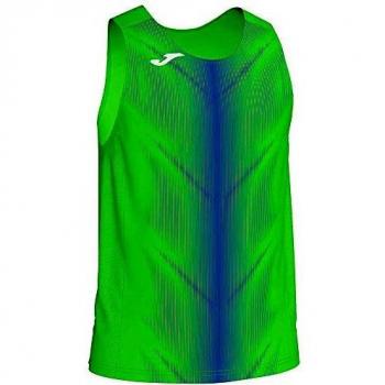 Joma Olimpia Camisetas, Niños, Verde flúor Royal, 4XS-3XS