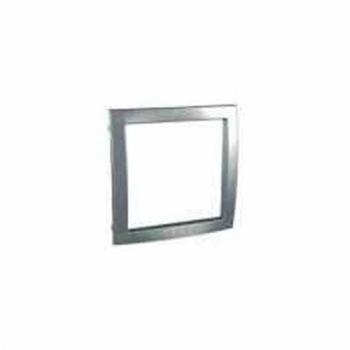 Schneider Electric U4.000.60 Embellecedor, Plata Mate