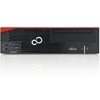 Fujitsu ESPRIMO D556 3.3GHz G4400 SFF Negro, Rojo - Ordenador de sobremesa