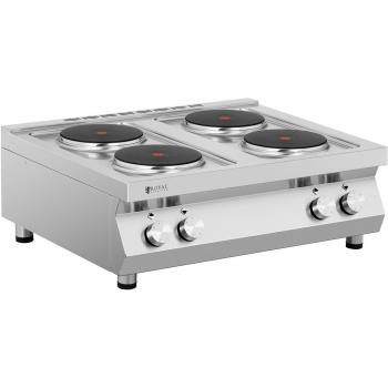 Cocina eléctrica profesional - 10.400 W - 4 quemadores