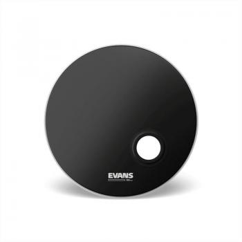 Evans 18 EMAD Resonant Bass Drum Head - Black
