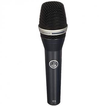 AKG C5 Professional Cardioid Vocal Condenser Microphone with Stand and Cable