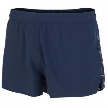 Short Joma Elite VIII Marino Silver Running 101927-331 - Pantalón corto para hombre, color azul marino, talla XL, diseñado para running