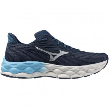 Zapatillas de running Mizuno Wave Sky 8 hombre azul gris