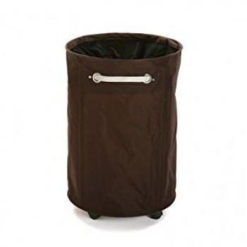 Versa Cesto Ropa Redondo Marron Rued, Multicolor, No Aplica